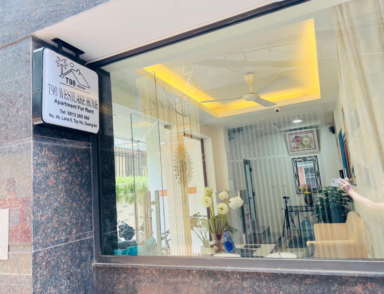 T98 Westlake Quang An - Tay Ho Center Garden View Studio! Hanoi Bagian luar foto