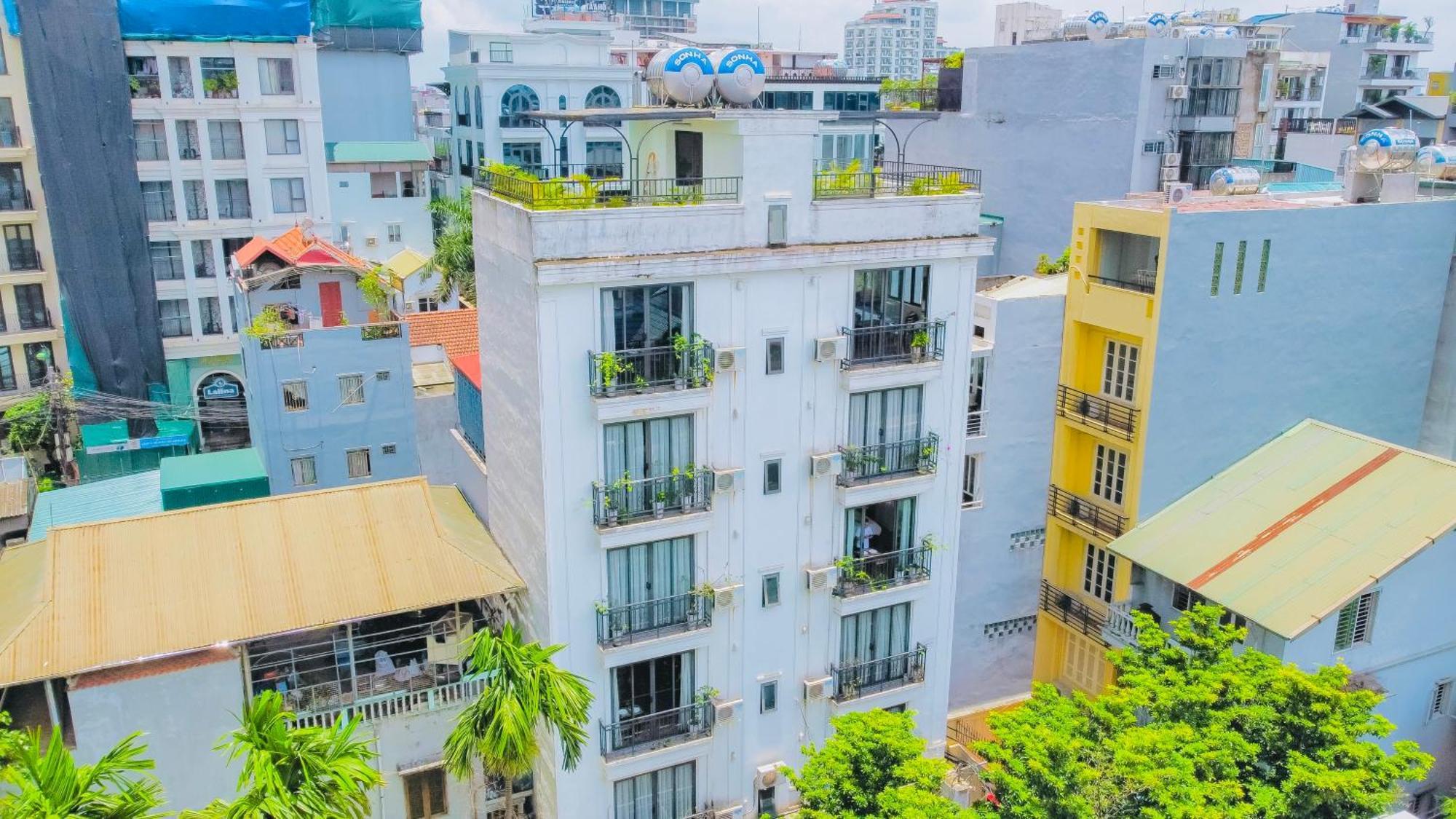 T98 Westlake Quang An - Tay Ho Center Garden View Studio! Hanoi Bagian luar foto